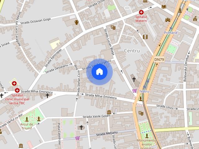 Apartament 3 camere de închiriat, Central Arad