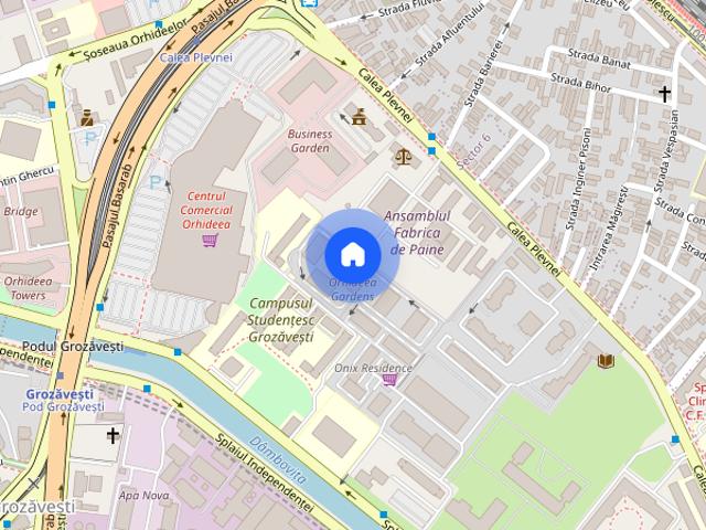 Apartament 3 Camere de Inchiriat Orhideea Gardens *Grozavesti