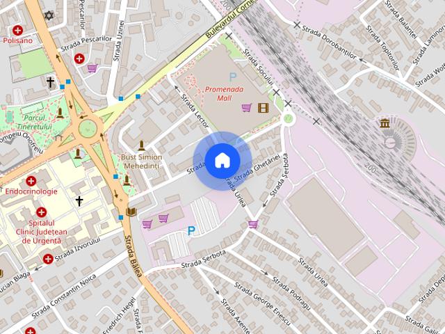 Apartament 3 camere decomandat 2 balcoane etaj 3 Central Sibiu