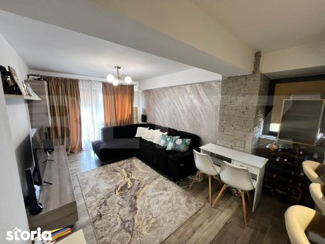 Apartament 3 camere, decomandat, 68 mp, zona Rovine