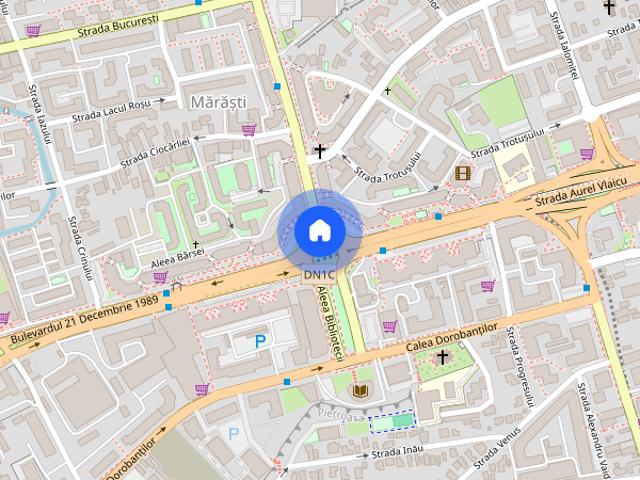 Apartament 3 camere, garaj subteran, Bd. 21 Decembrie, 80 mp