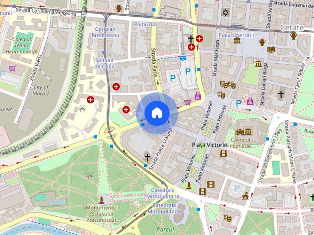 Apartament 3 camere Iosefin, Timisoara | curte interioară