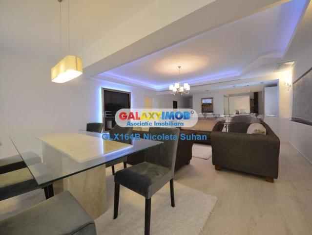 apartament 3 camere lux, herastrau, loc parcare subteran