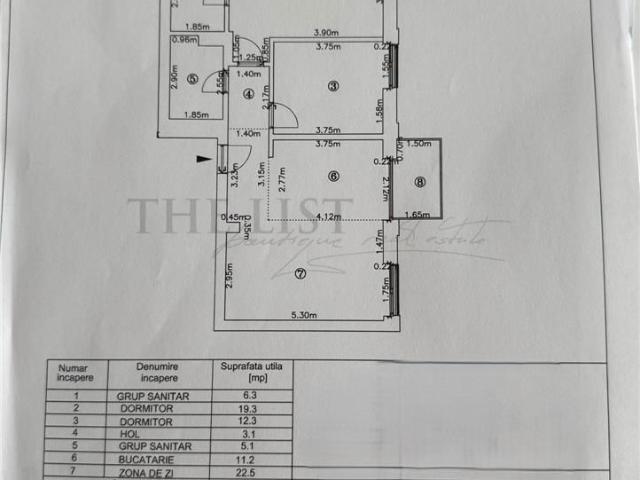 Apartament 3 Camere | LUX | Loc Parcare Inclus | TUNARI
