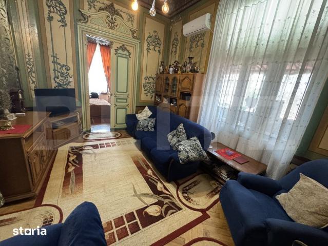 Apartament 3 camere, parter in casa istorica – ultracentral, Carol I