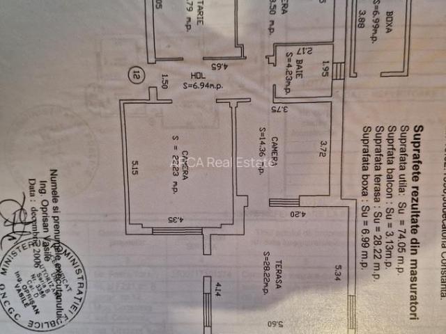 Apartament 3 camere 109 mp utili – Faleza Nord | La 2 pași de mare