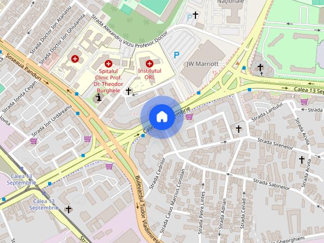 Apartament 3 camere 13 Septembrie, bloc nou, loc de parcare