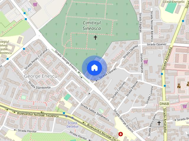 Apartament 3 camere, 80 mp, George Enescu