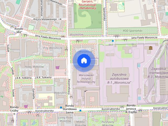 Apartament 41m2, Warszawa Mokotów ul. Racjonalizacji