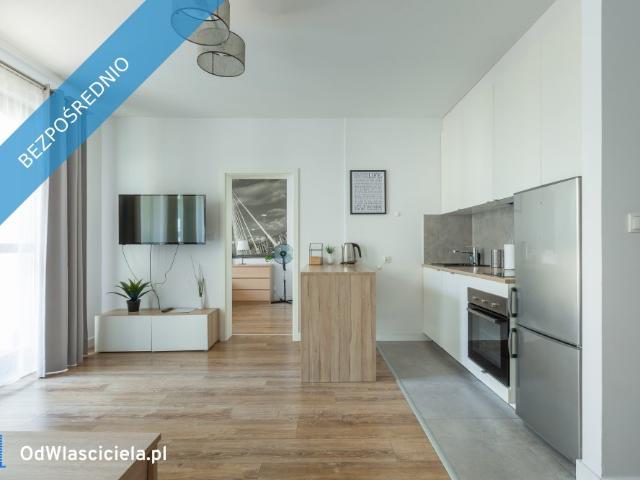 Apartament 43 m² z balkonem cisza i blisko centrum
