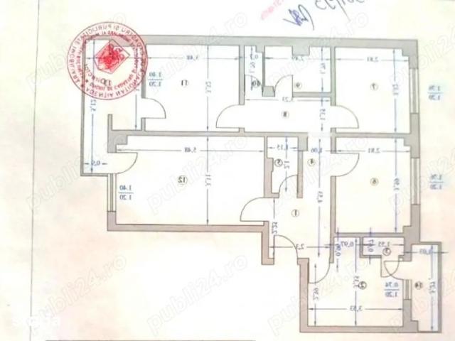 Apartament 4 camere /Aparatorii Patriei /nemobilat/ Berceni