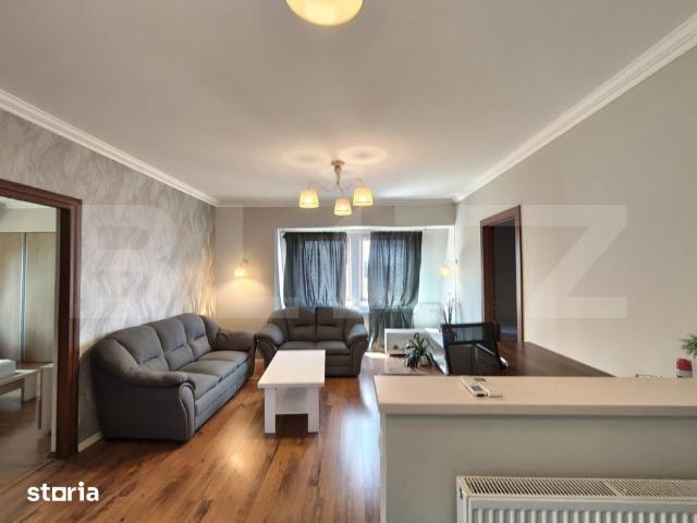 Apartament 4 camere, central, 105 mp, 2 bai, dressing, etaj 3
