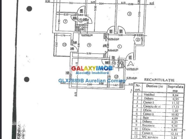 Apartament 4 camere Rahova
