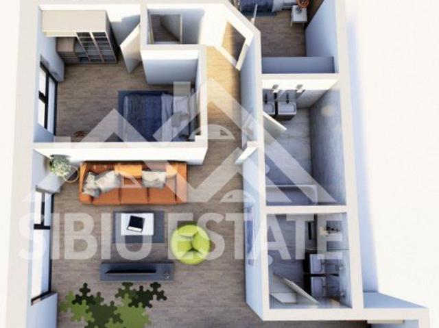 Apartament 4 camere – 95,05 mp utili, Etaj 1, Finisaje Premium