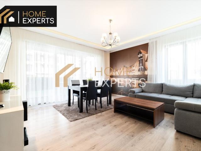 Apartament 86 m² z ogrodem i widokiem na marinę
