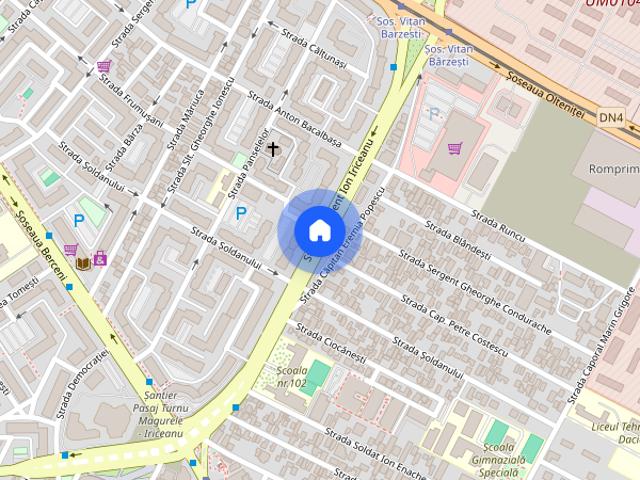 Apartament 8' Metrou Aparatorii Patriei Str. Sg Ion Iriceanu Parcare