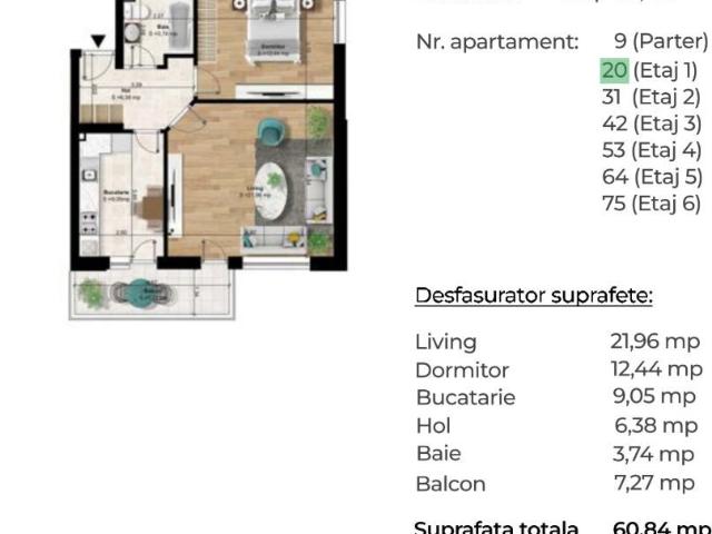 Apartamente 2 camere in apropierea Auchan Popesti/ Metrou Berceni