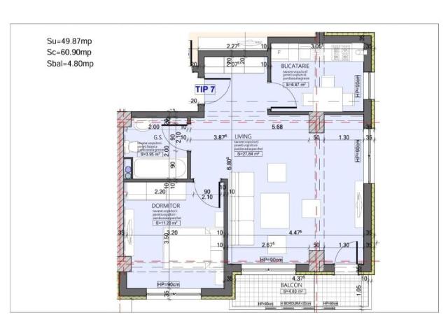 Apartamente 2 Camere La Cheie | Bloc Nou 2024 | KM 4 5