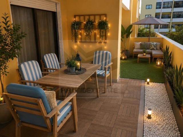 Apartamento 1ºandar, Suíte, Terraço, Urbanização Fidalguinhos