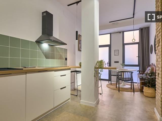 Apartamento de 1 dormitorio en alquiler en El Grau, Valencia