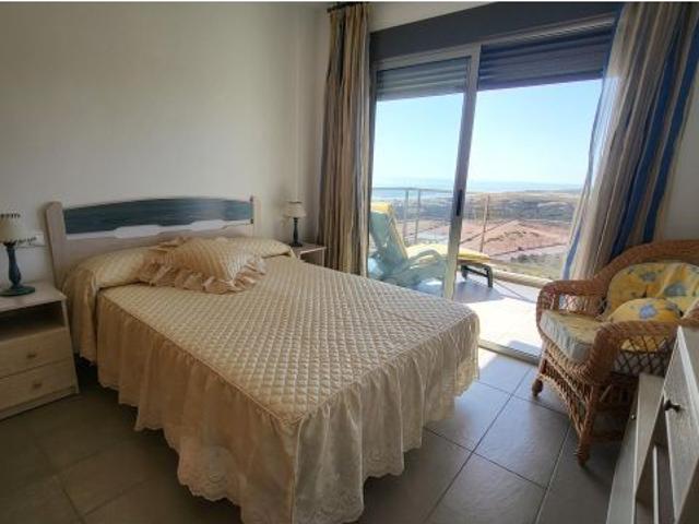 Apartamento 2 Dorm y 2 Baños con preciosas vistas al mar en Urb. completa con garaje y trastero