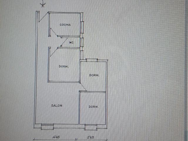 Apartamento 3 dormitorios 64 m2