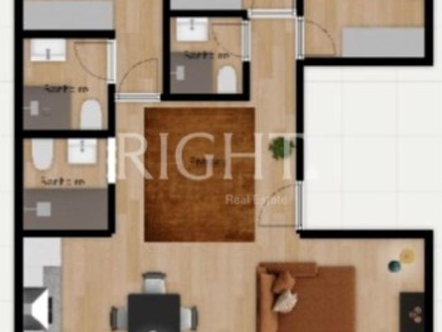 Apartamento T3 totalmente remodelado em Benfica