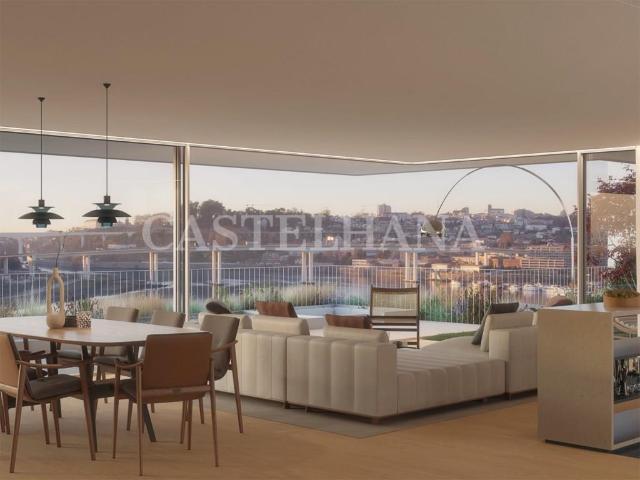 Apartamento T3 Vista Rio Piscina Privada 155m² Gondomar São Cosme, Valbom e Jovim