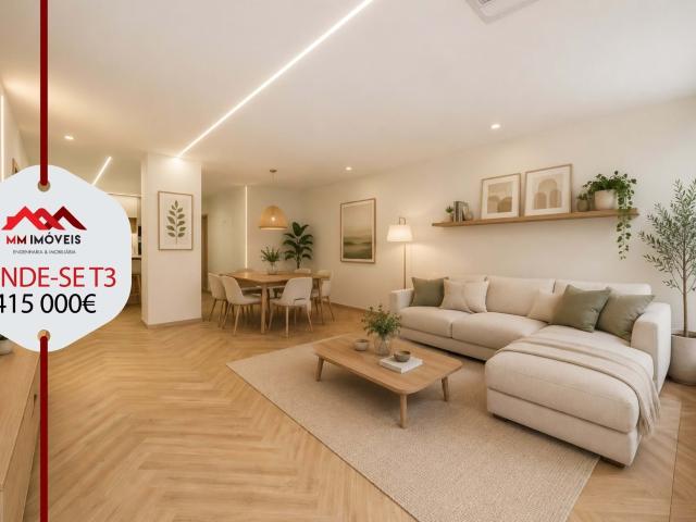 Apartamento T3 | Bonfim | Renovado | Boas áreas