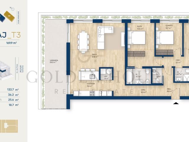 Apartamento T3, Canidelo, Vila Nova de Gaia | BPI Expresso Imobiliário