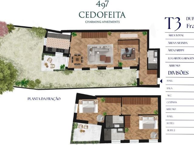 Apartamento T3, Cedofeita, Santo Ildefonso, Sé, Miragaia, São Nicolau e Vitória, Porto | BPI Expresso Imobiliário