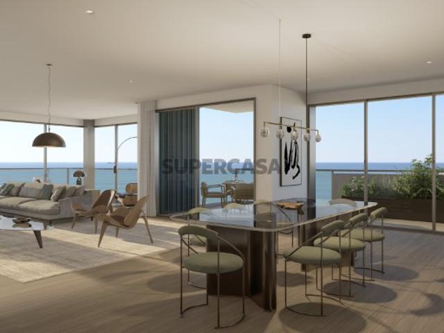 Apartamento T3 com área exterior, em empreendimento com piscina junto à praia, em Canidelo