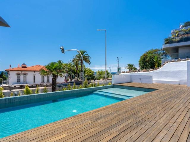 Apartamento T3 com jardim e piscina para arrendar no Monte Estoril
