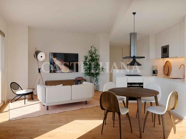 Apartamento T3 com varanda e estacionamento em novo empreend. 137m² Lumiar