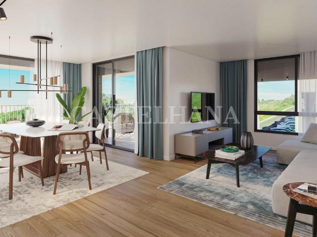 Apartamento T3 com varanda em novo empreendimento em Caxias 130m² Oeiras E São Julião Da Barra
