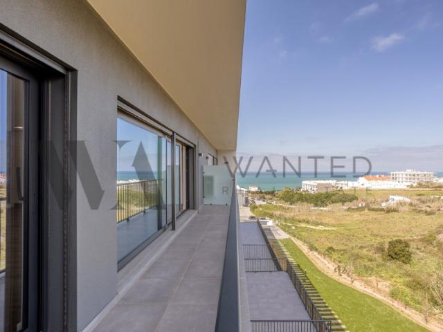APARTAMENTO T3 COM VISTA MAR, COM 2 PISCINAS, GARAGEM E GINÁSIO, INSERIDO EM CONDOMÍNIO PRIVADO, PRAIA DO SUL, ERICEIRA