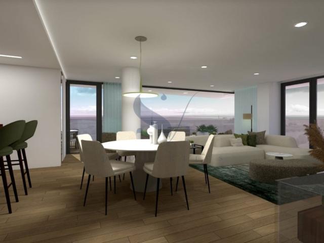 Apartamento T3 com vista rio e terraço