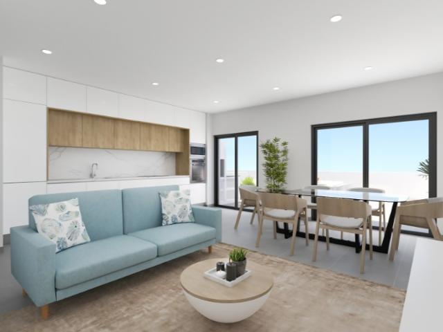 Apartamento T3 de Arquitetura Contemporânea com Espaço Exterior Privativo