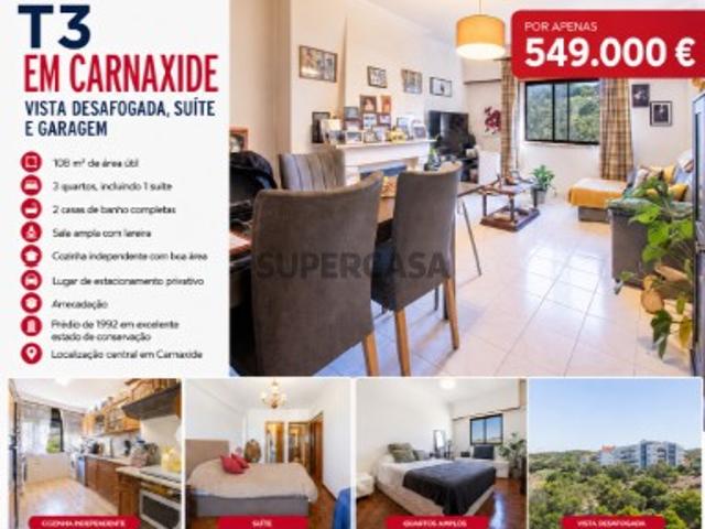 Apartamento T3 em Carnaxide e Queijas