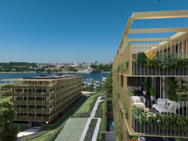 Apartamento T3 em condomínio de luxo na Marina da Afurada 133m² Canidelo