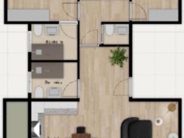 Apartamento T3, em remodelação total, Benfica