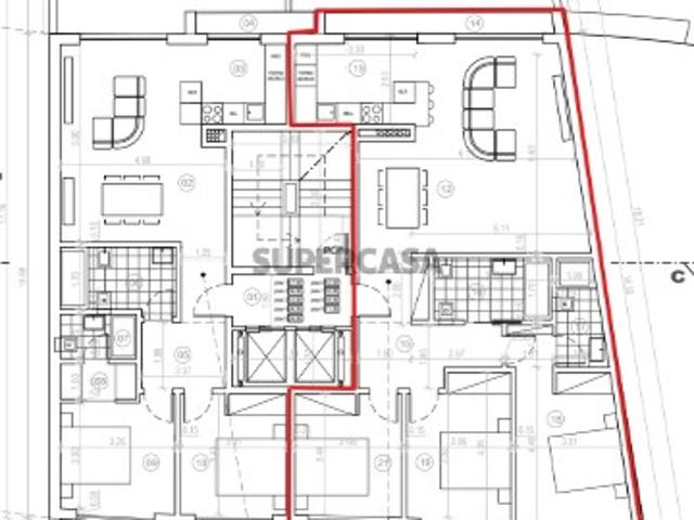 Apartamento T3 em Construção em Santa Marta