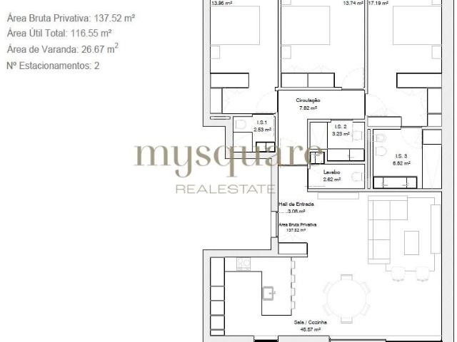 Apartamento T3, Glória e Vera Cruz, Aveiro | BPI Expresso Imobiliário