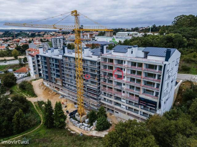 Apartamento T3 novo, no centro de Leiria, com vista para o castelo!