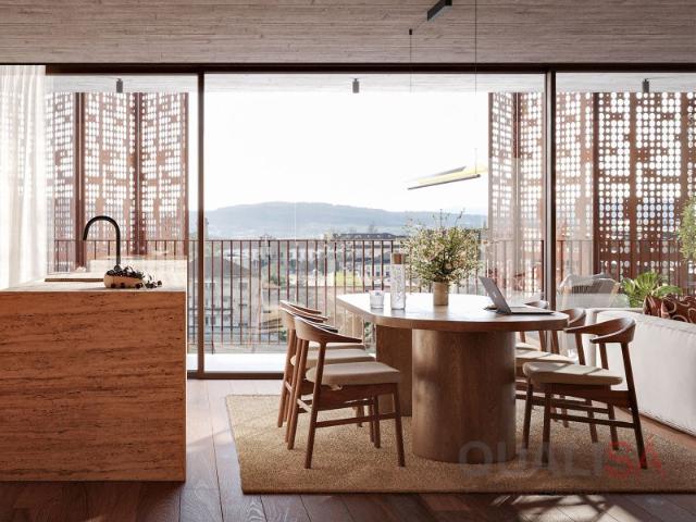 Apartamento T3 novo com varanda em empreendimento de luxo no centro histórico de Braga