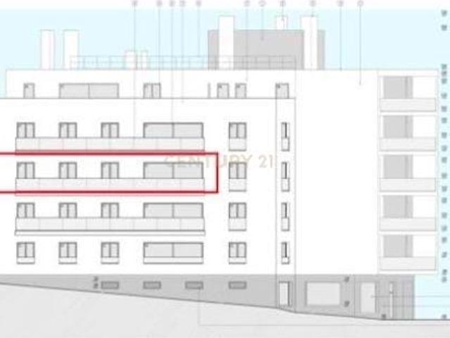 Apartamento T3 Novo, com arrecadação e varanda vista rio, 1a linha junto ao Rio