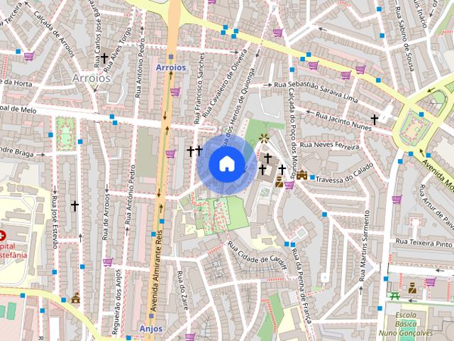 Apartamento T3 para alugar em Lisboa