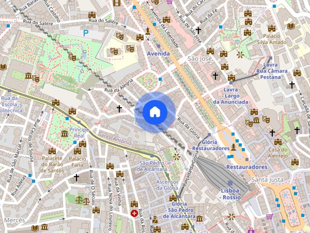 Apartamento T3 para alugar em Lisboa