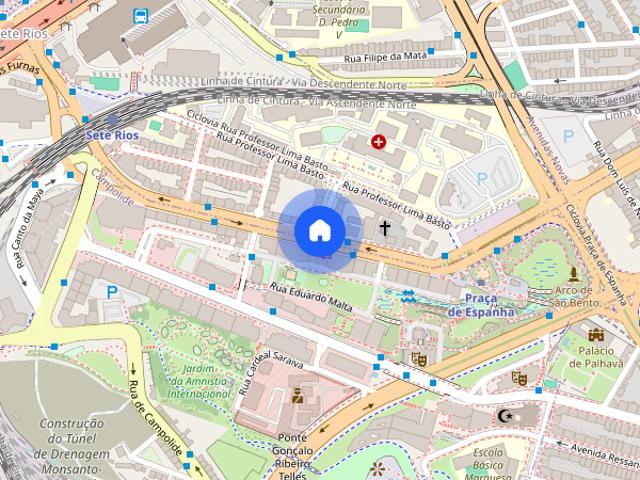 Apartamento T3 para alugar em Lisboa
