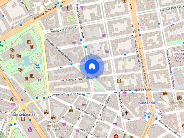 Apartamento T3 para alugar em Lisboa